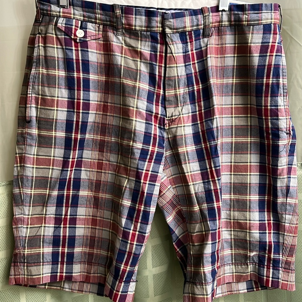 Ralph Lauren Men’s shorts 34 Blue Plaid Sportwear